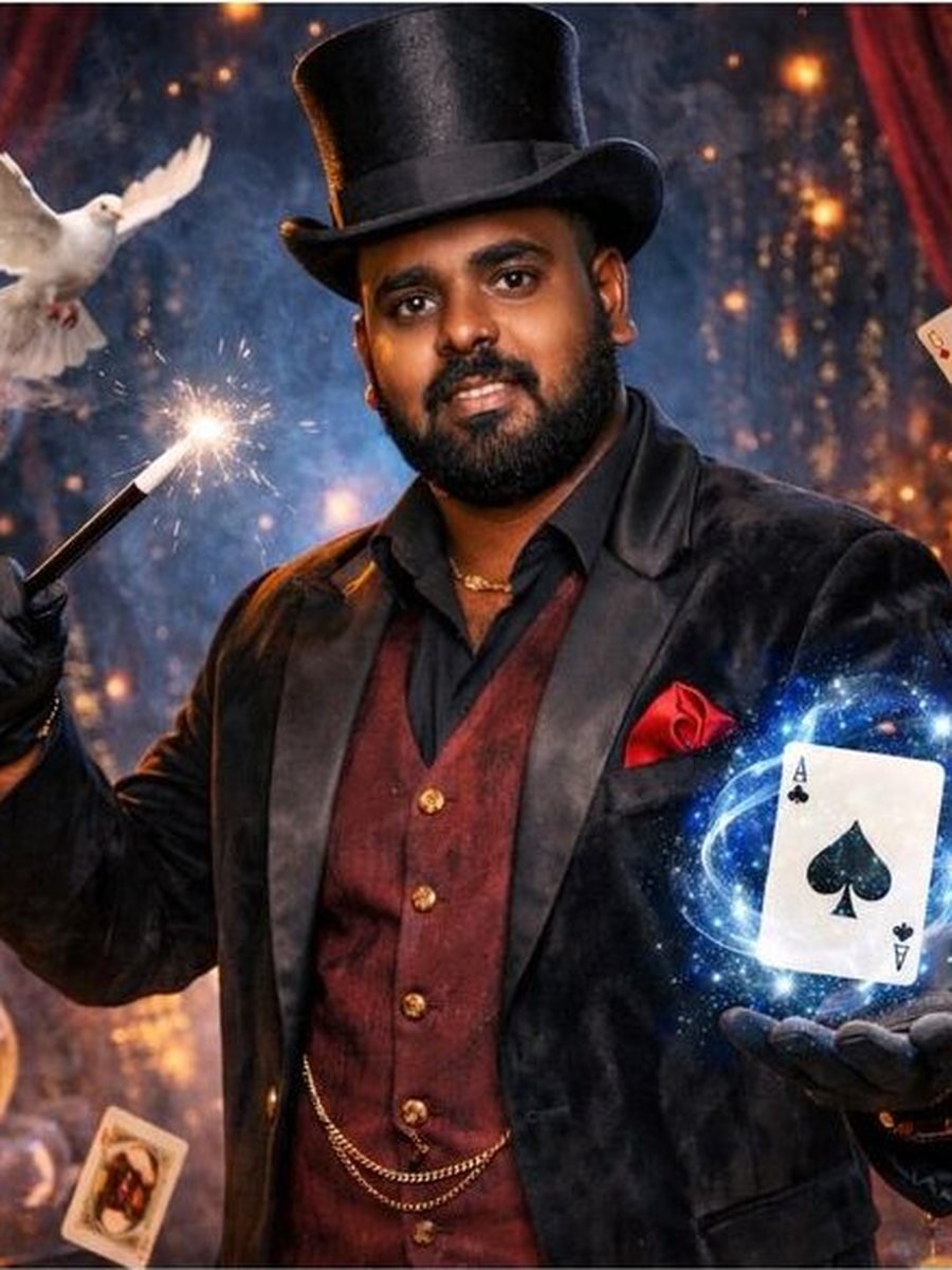Magic Rajan — illusionist and mentalist